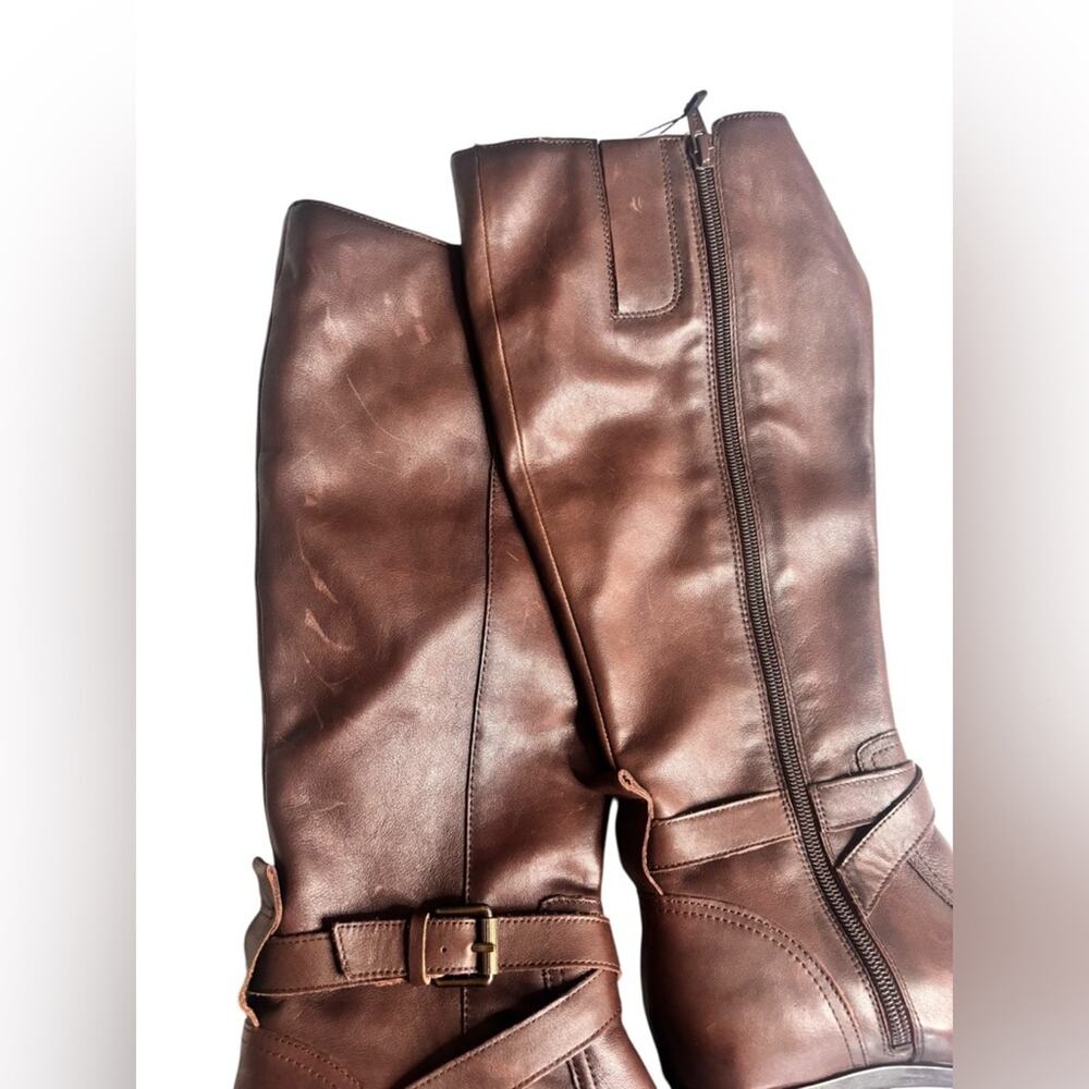 Naturalizer Rena Brown Knee-High Riding Boots - Picture 7 of 7